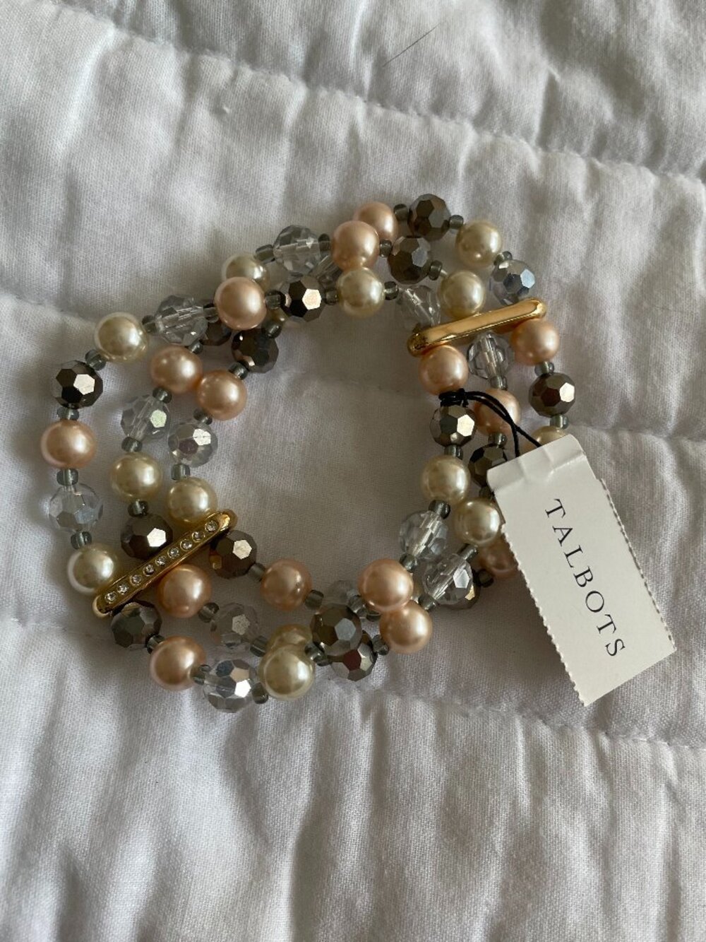 Talbots Multi Color New With Tags NWT Stetch Bracelet
